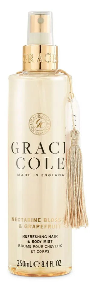 Grace Cole Nectararine Blossom & Grapefruit Refreshing Hair & Body Mist afbeelding