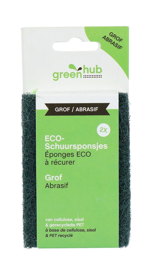GreenHub ECO Schuursponsjes Grof
