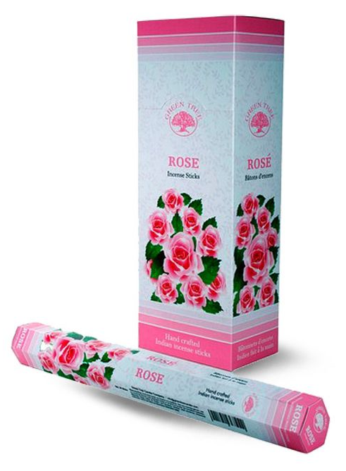 Green Tree Wierook Rose afbeelding