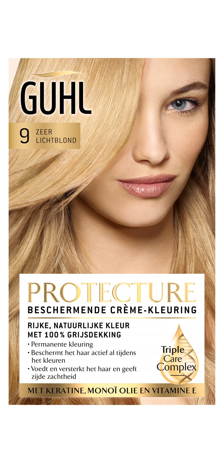 Guhl Protecture Crème-Kleuring 9 Zeer Lichtblond