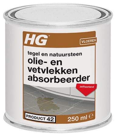 HG Natuursteen Olie- & Vetvlekken Absorbeerder Productnr. 42