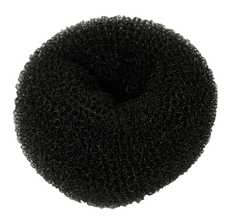 Hair Mode Donut Zwart 7.5cm