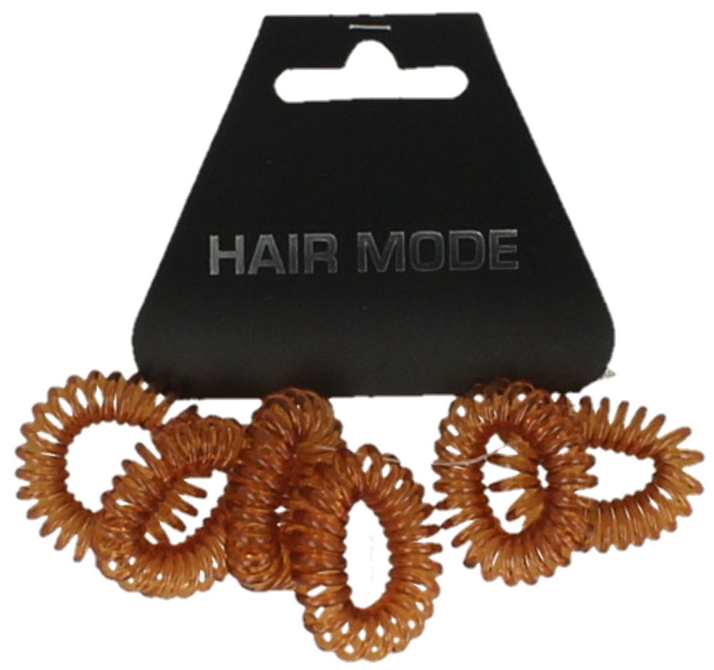 Hair Mode Haarelastiek Kabel Klein Bruin