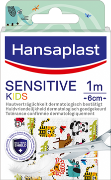 Image of Hansaplast Pleisters Sensitive Kids 1m x 6cm