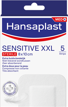 Image of Hansaplast Pleisters Sensitive XXL Steriel 