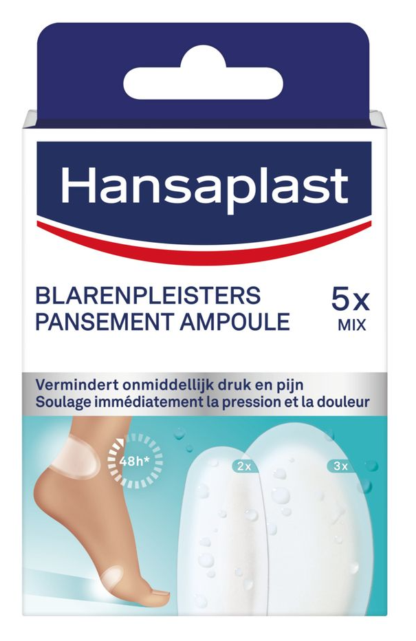Hansaplast Blarenpleisters Mix afbeelding