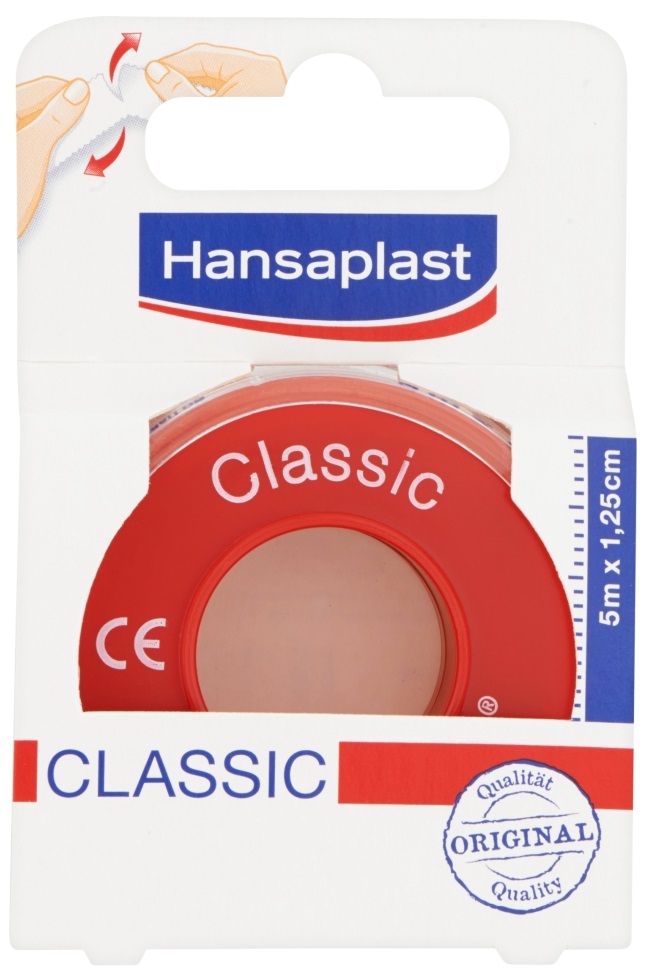 Image of Hansaplast Hechtpleister Classic 1.25cm x 5m 