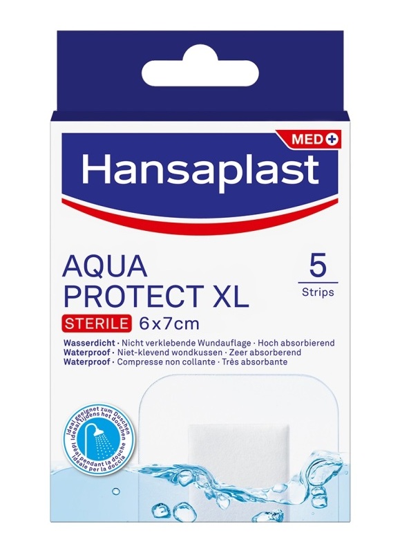 Image of Hansaplast Pleisters Aqua Protext XL Steriel 