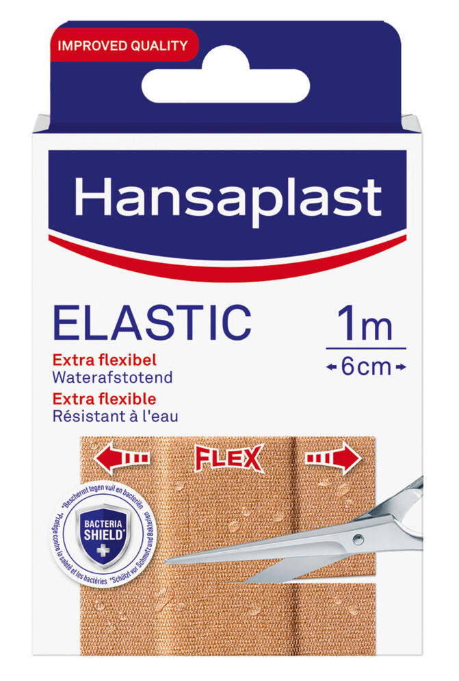 Image of Hansaplast Pleisters Elastic 1m x 6cm 