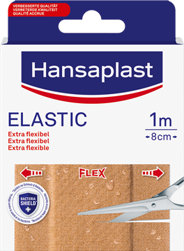 Image of Hansaplast Pleisters Elastic 1m x 8cm