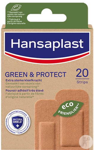 Image of Hansaplast Pleisters Green & Protect Strips 