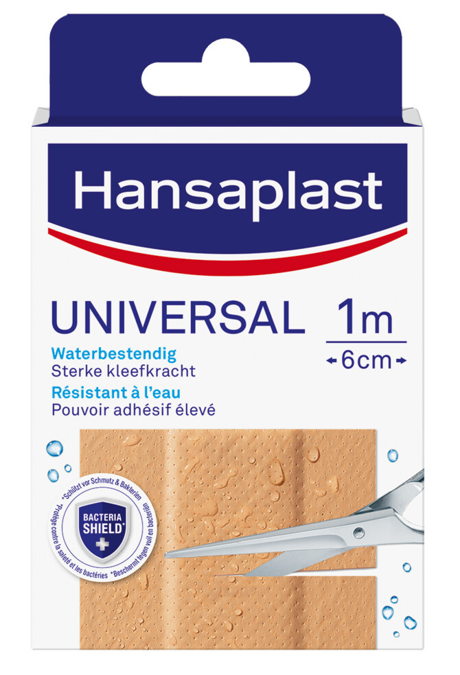 Image of Hansaplast Pleisters Universal 1m x 6cm 