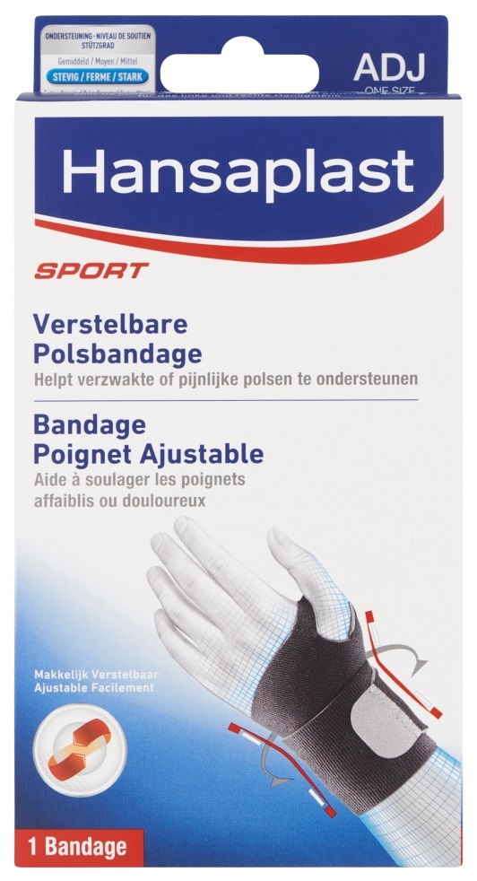 Hansaplast Sport Verstelbare Neopreen Polsbandage