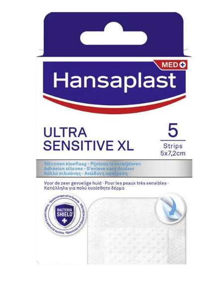 Image of Hansaplast Ultra Sensitive XL Wondpleister 