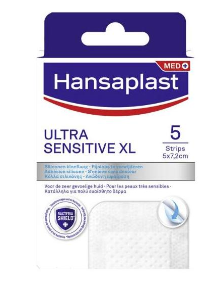 Image of Hansaplast Ultra Sensitive XL Wondpleister