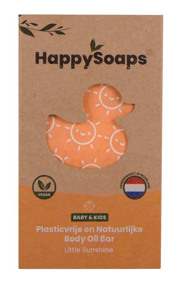 HappySoaps Baby & Kids Body Oil Bar