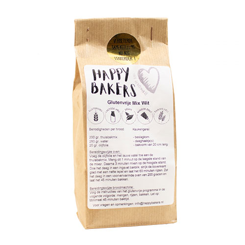 Happy Bakers Glutenvrije Mix Wit