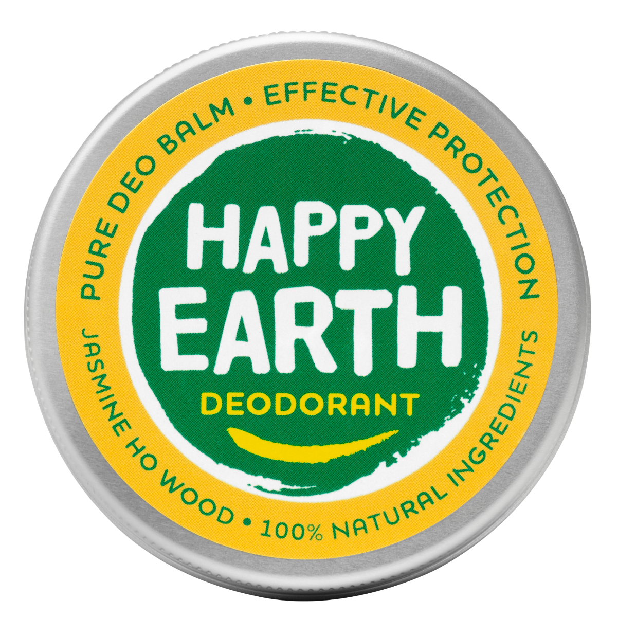 Happy Earth 100% Natural Deo Balm Jasmine Ho Wood