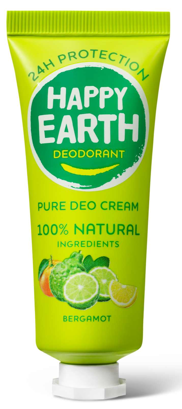 Happy Earth 100% Natural Deo Cream Bergamot afbeelding