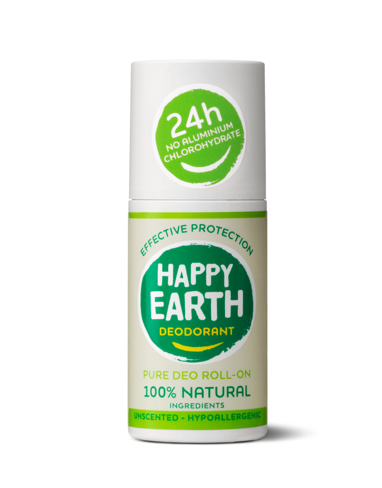 Happy Earth 100% Natuurlijke Deo Roll-On Unscented