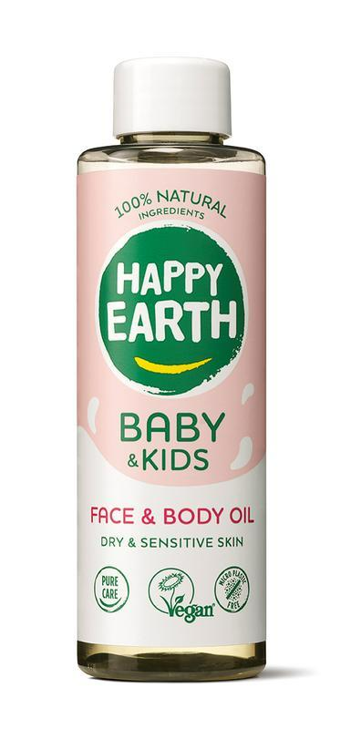 Happy Earth Baby & Kids Face & Body Oil