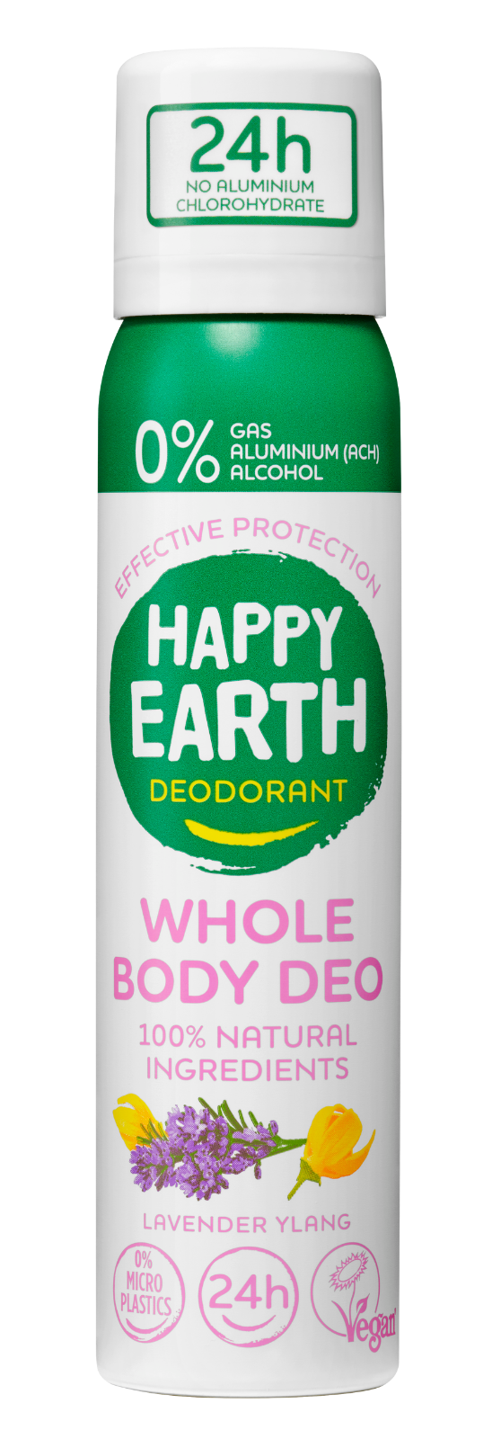 Happy Earth Whole Body Deo Spray Lavender Ylang
