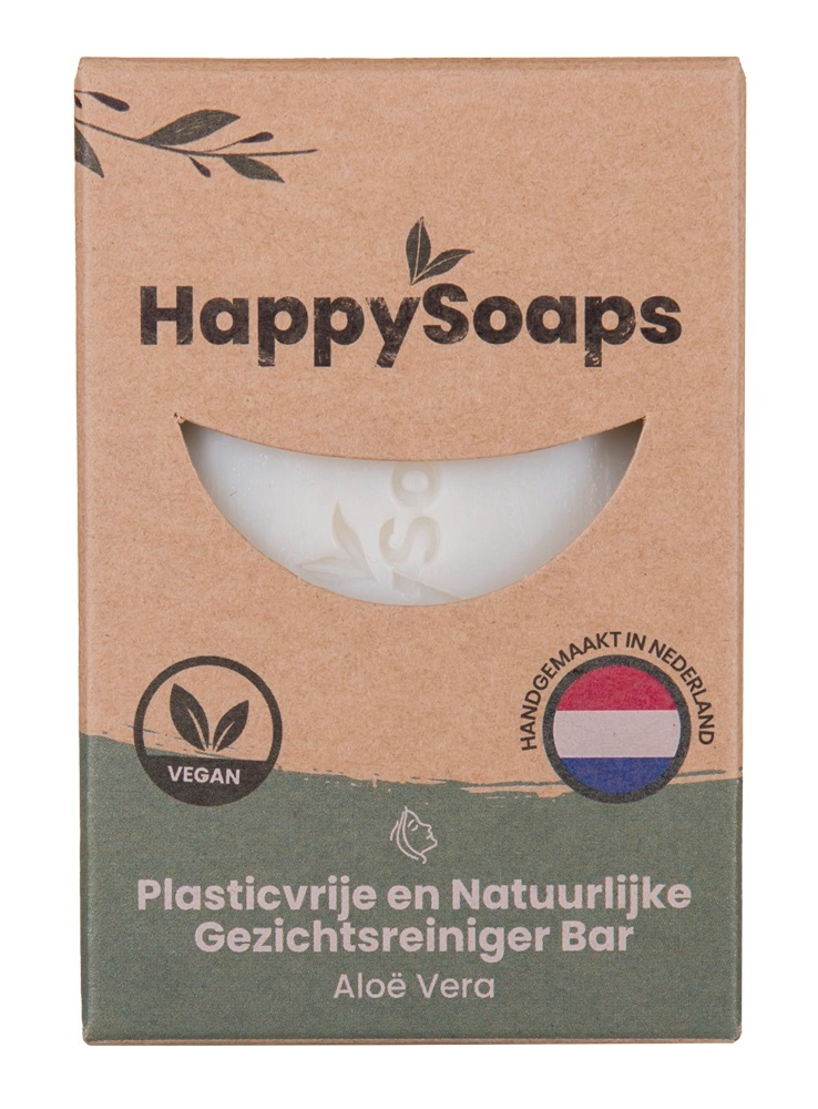 HappySoaps Aloë Vera Gezichtsreiniger Bar HappySoaps Aloë Vera Gezichtsreiniger Bar
