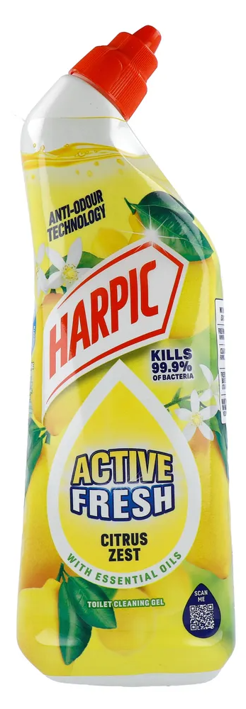 Harpic Active Fresh Citrus Toilet Cleaning Gel afbeelding
