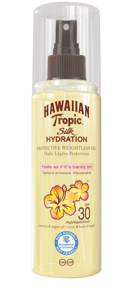 Image of Hawaiian Tropic Silk Hydratation Weightless Dry Oil Mist SPF30