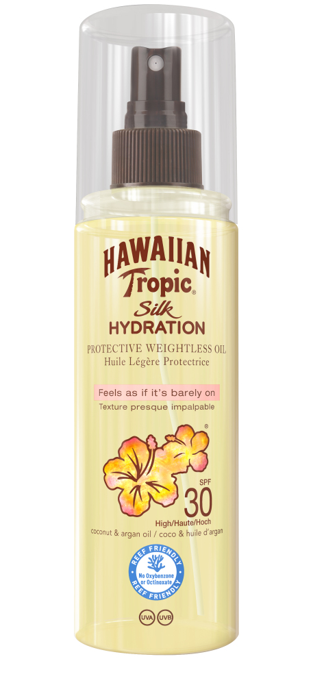 Image of Hawaiian Tropic Silk Hydratation Weightless Dry Oil Mist SPF30 