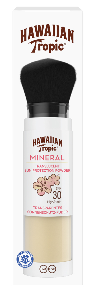 Image of Hawaiian Tropic Minderal Powder Brush SPF30