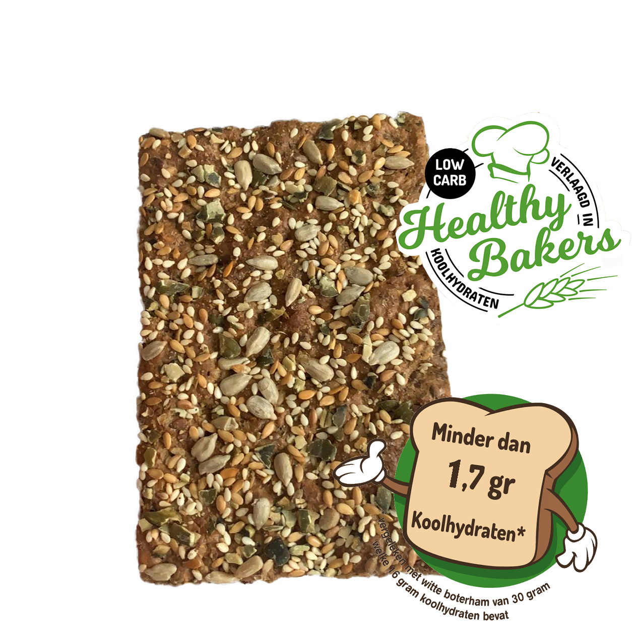 Healthy Bakers Low Carb Crackers