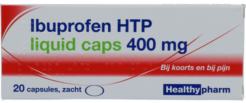 Image of Healthypharm Ibuprofen 400mg Liquid Capsules 20st