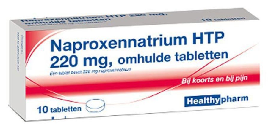 Healthypharm Naproxennatrium 220mg Tabletten 10st