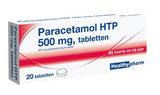 Healthypharm Paracetamol 500mg Tabletten 20st