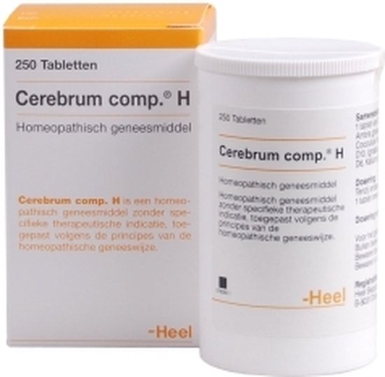 Heel Cerebrum Compositum H Tabletten 250st afbeelding