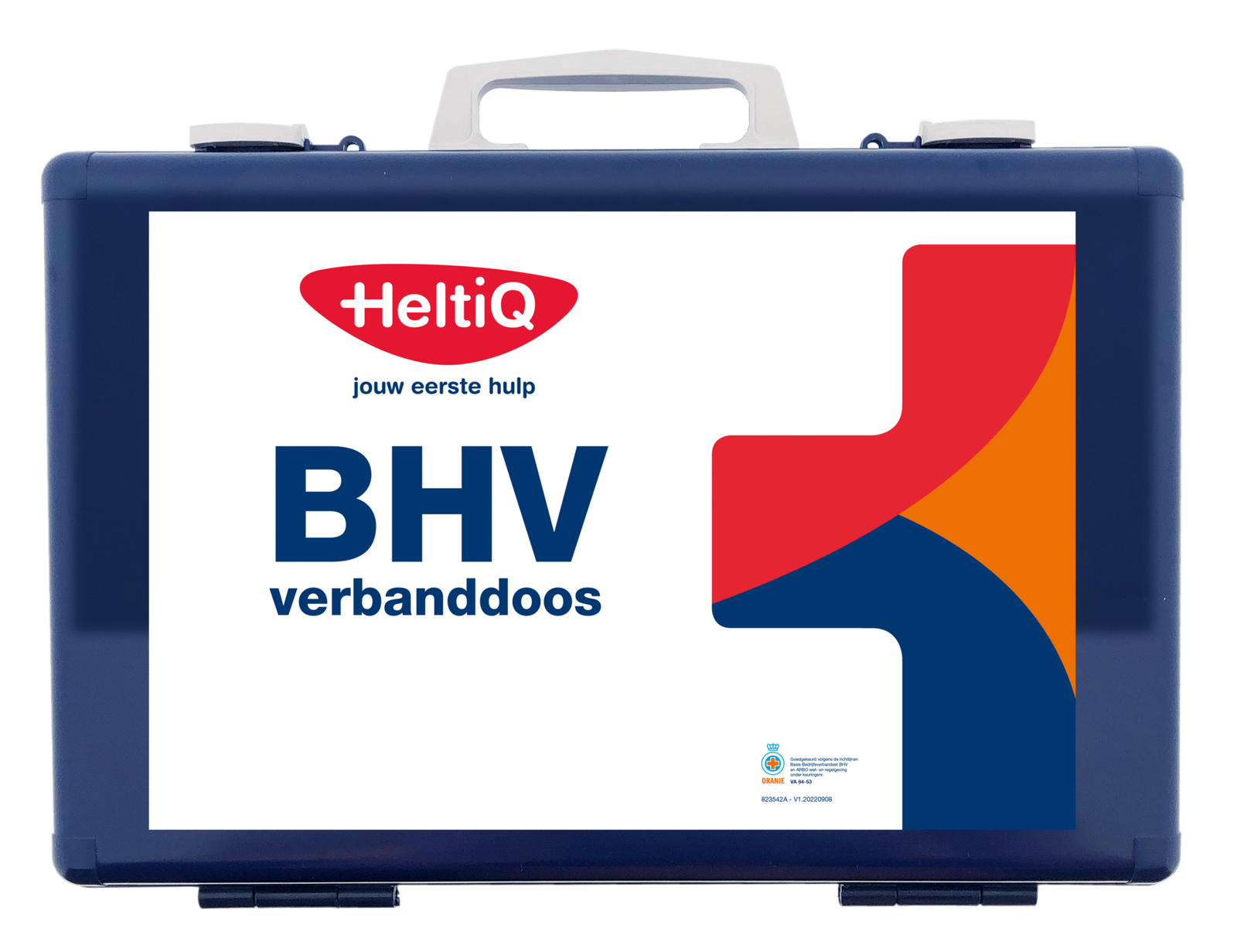 HeltiQ BHV Verbanddoos Modulair - Blauw afbeelding