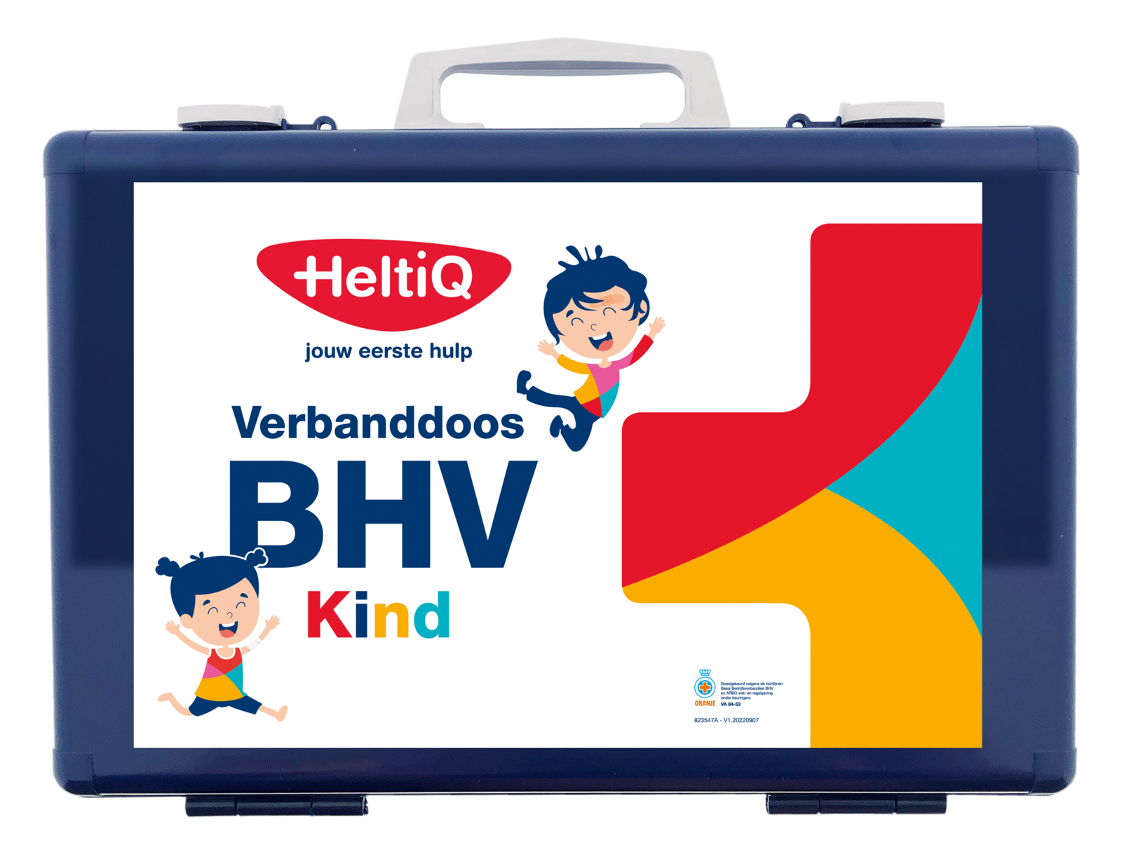 HeltiQ Verbanddoos Modulair BHV Kind - Blauw afbeelding