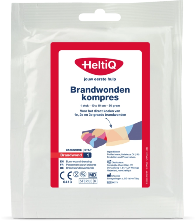 Image of HeltiQ Brandwonden Kompres 