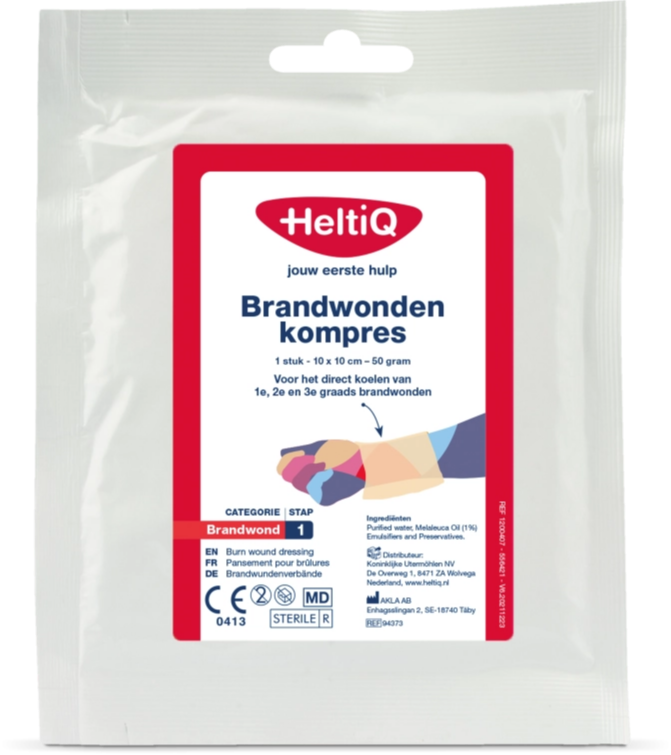 Image of HeltiQ Brandwonden Kompres