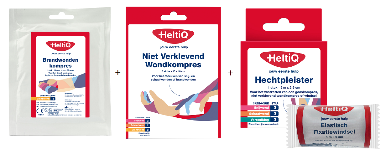 Image of HeltiQ Brandwonden Pakket 