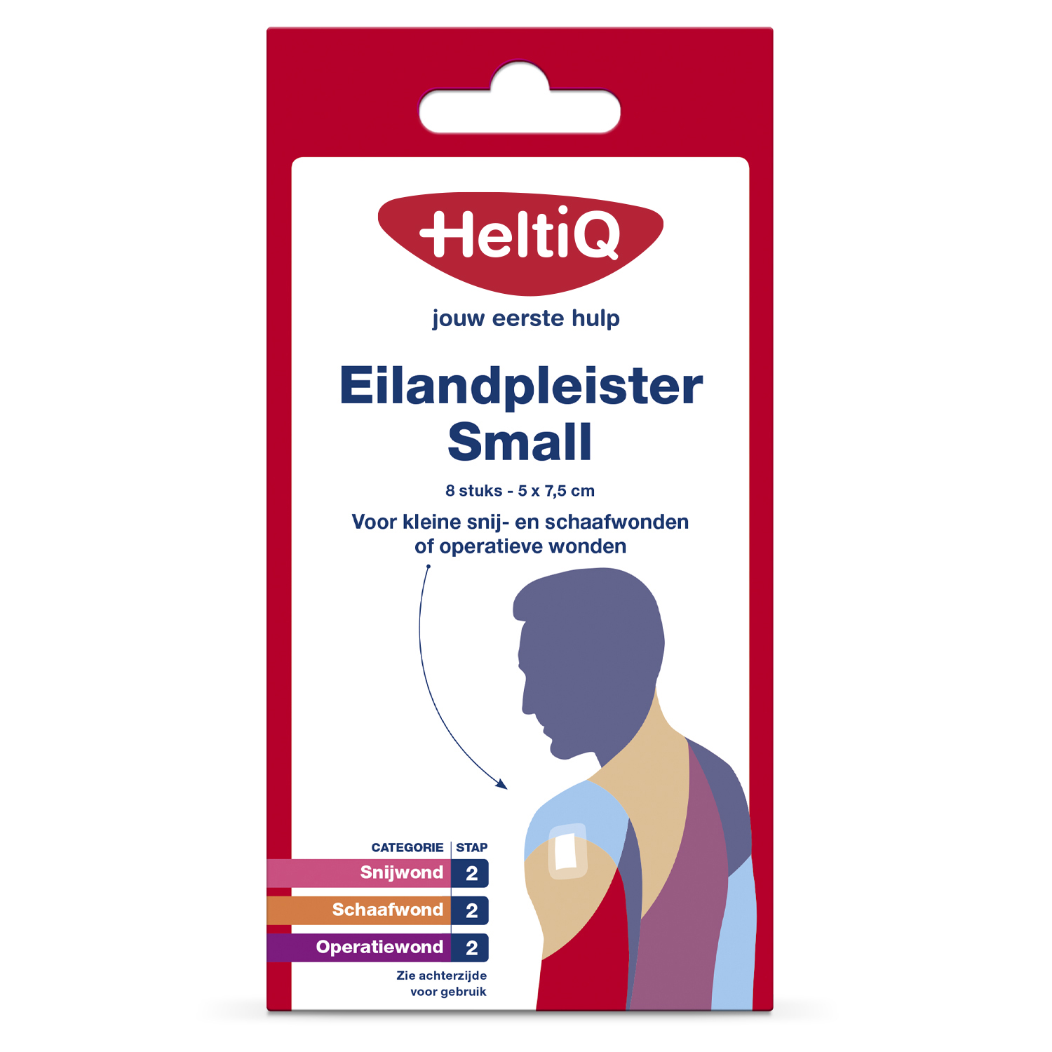 Image of HeltiQ Eilandpleister Small 8st 