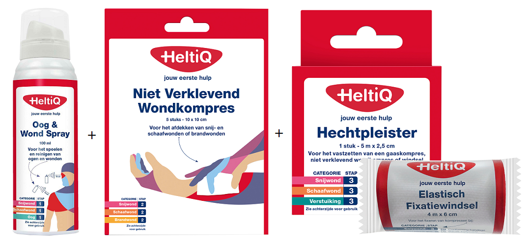 Image of HeltiQ Schaafwonden Pakket