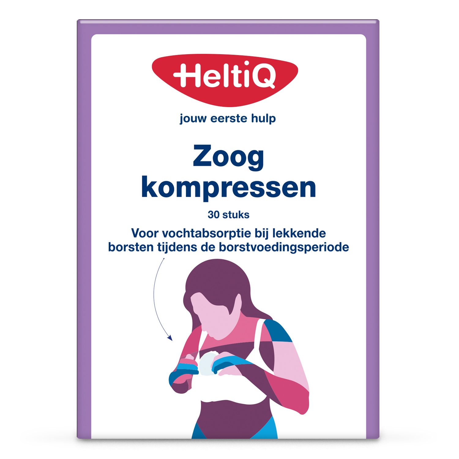 Image of HeltiQ Zoogkompressen 
