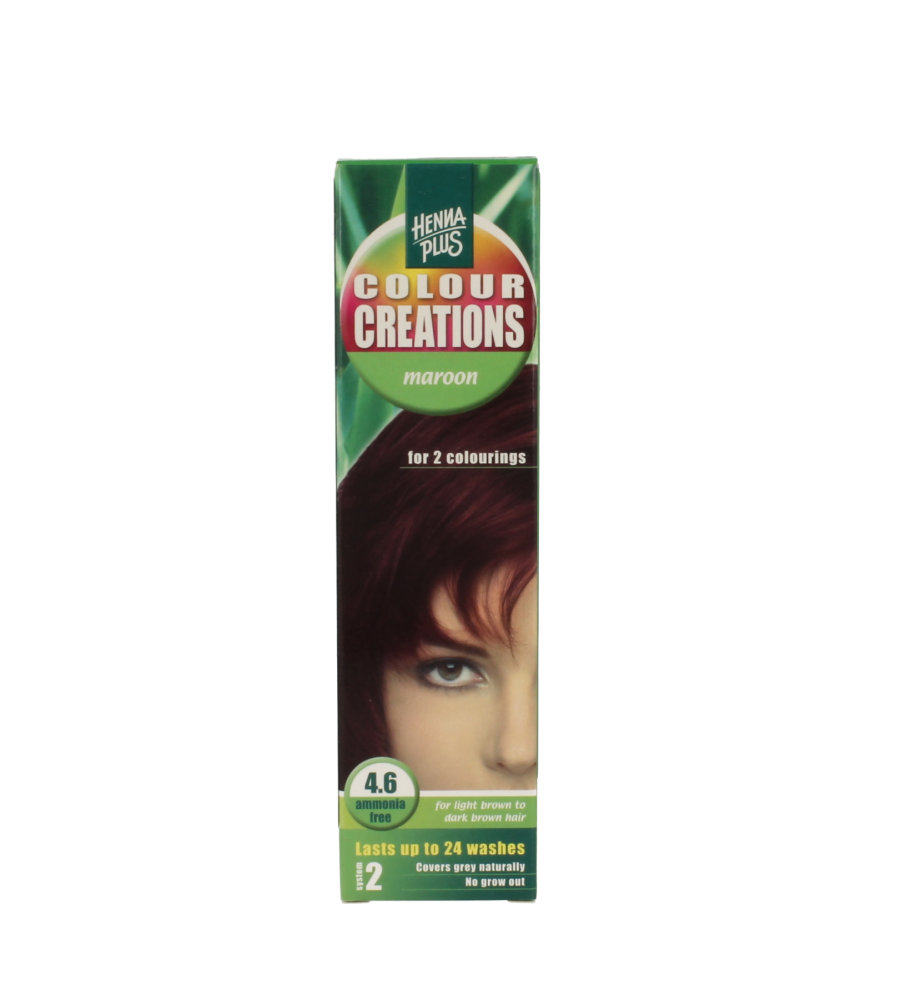 Hennaplus Colour Creations 4.6 Maroon