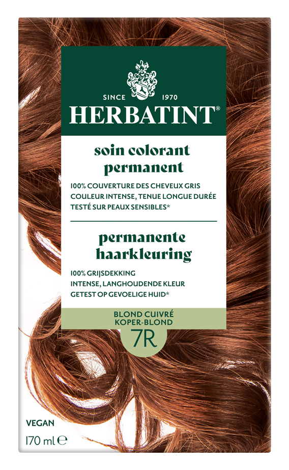 Herbatint Permanente Haarkleuring 7R Koper Blond afbeelding