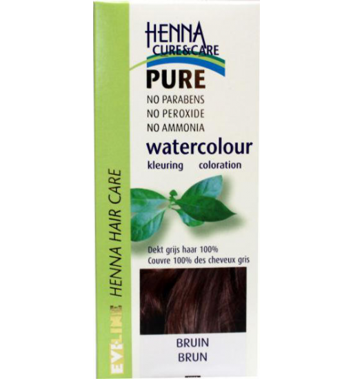 Henna Cure & Care Water Colour Bruin