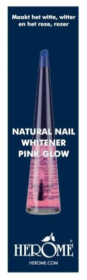 Herome Natural Nail Whitener Pink Glow afbeelding
