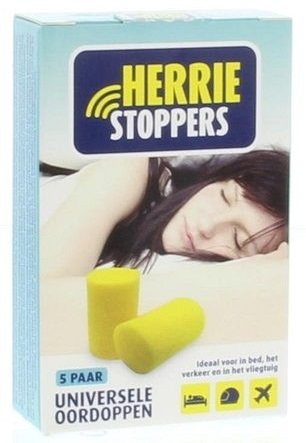 Herriestoppers Universele Oordoppen 5 paar