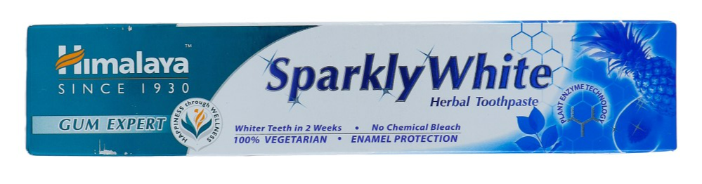 Himalaya Herbals Kruiden Tandpasta Sparkly White afbeelding